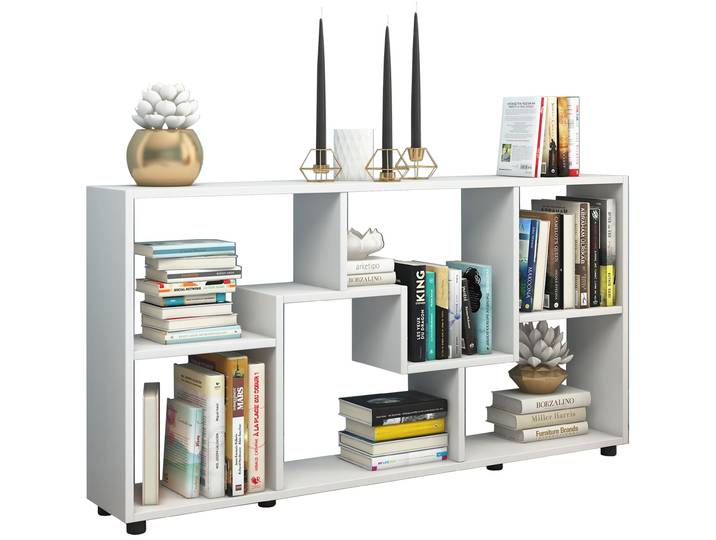Kommode VCM Holz Sideboard Regal Raumteiler Kommode Pintal , weiß, B:62cm T:20cm, Sideboards, Kommode