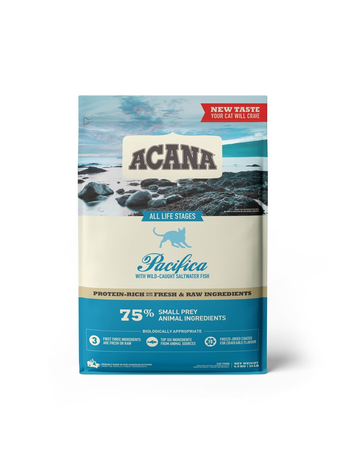 Acana Pacifica Dry Cat Food 4.5kg