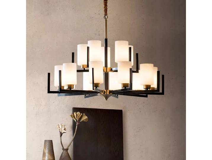 Moderne Moderne Led Lustre Nordique Salon Lampe Rétro Simple Salle À Manger Décoration Fer Art LED Lampes Suspendues Pendentif Lumière