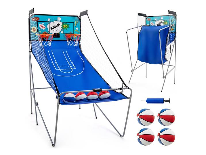 ARCADE-BASKETBALLSPIEL Blau