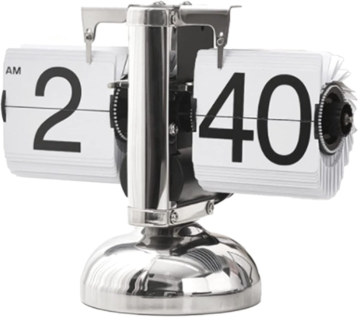ShopVlot Retro Flip Clock Tafelklok met Digitaal Quartz Uurwerk