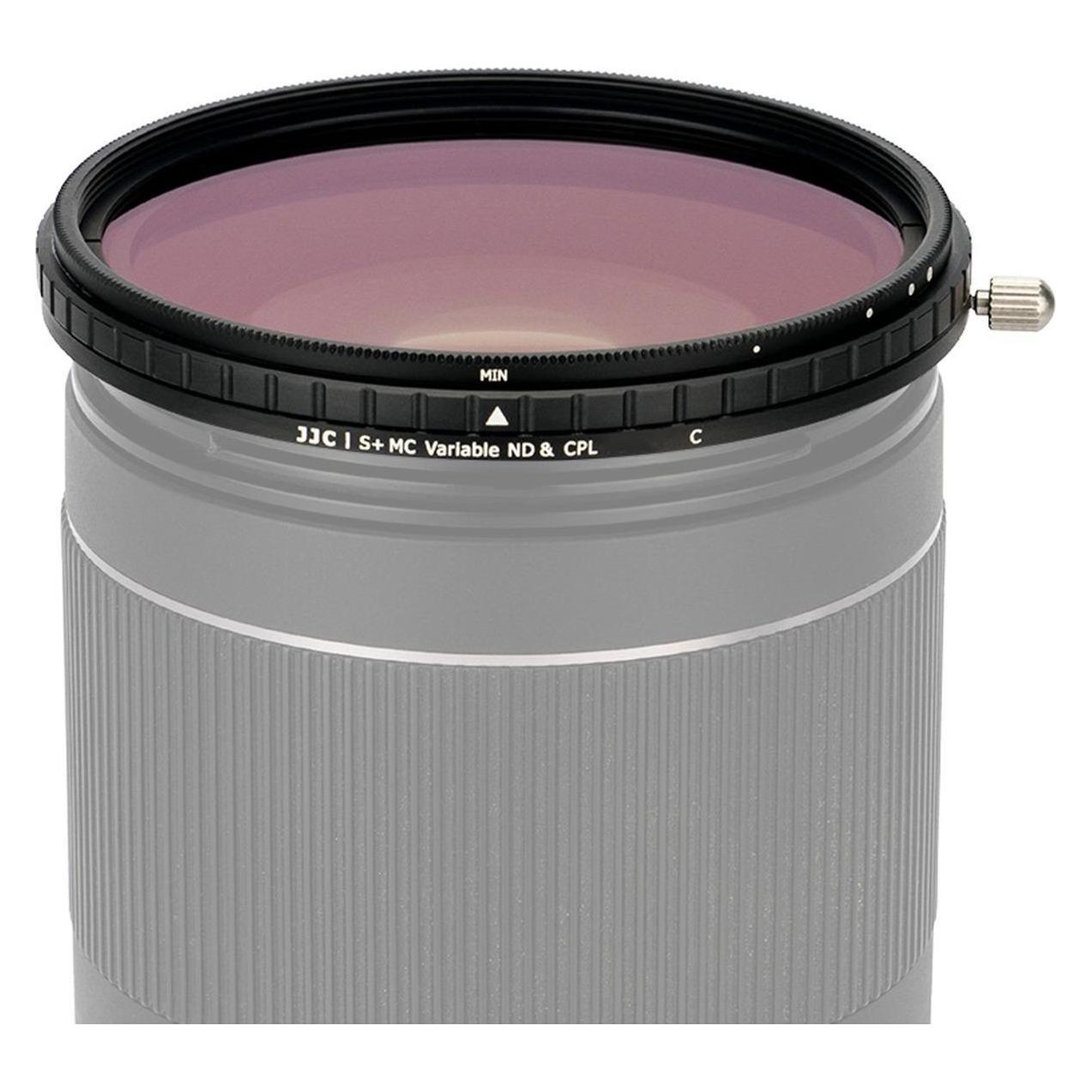 JJC F NC72 2 In 1 Variable ND + CPL Filter (72 mm, ND Filter) (D216521)