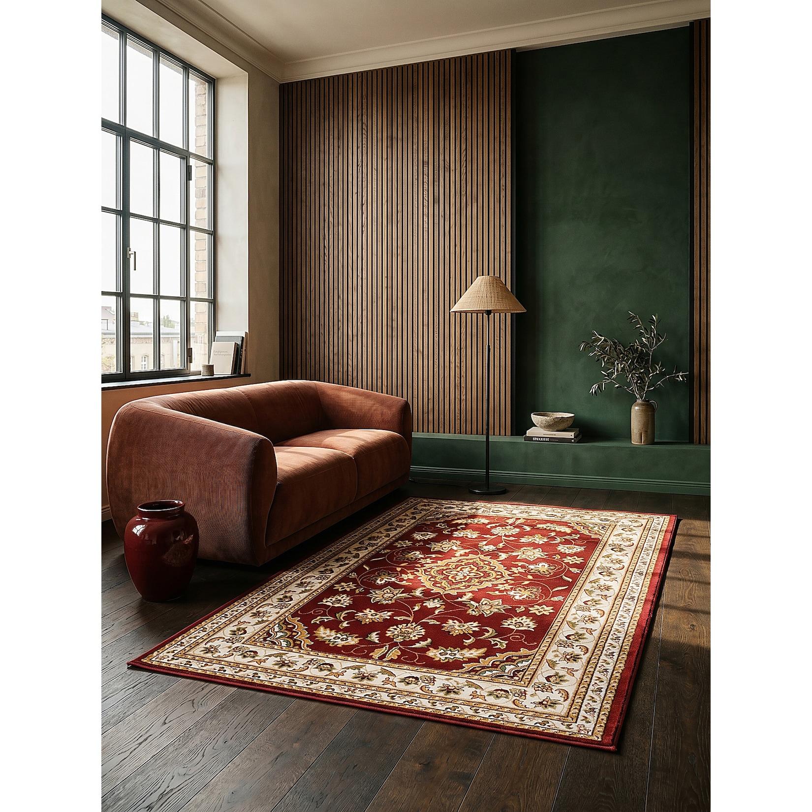 Teppich Orient Rot 120 x 170 cm - GLAZERT Kadima Design