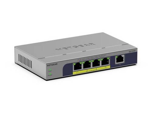NETGEAR GS105P-300EUS GS105P Netzwerk Switch RJ45 PoE-Funktion