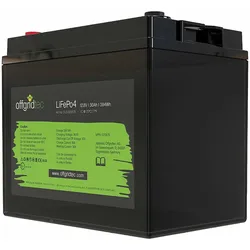 Offgridtec LiFePo4 Akku 12/30 12,8V 30Ah BMS integriert 384Wh - 0% MwSt. (gemäß§12 Abs.3 UstG**)