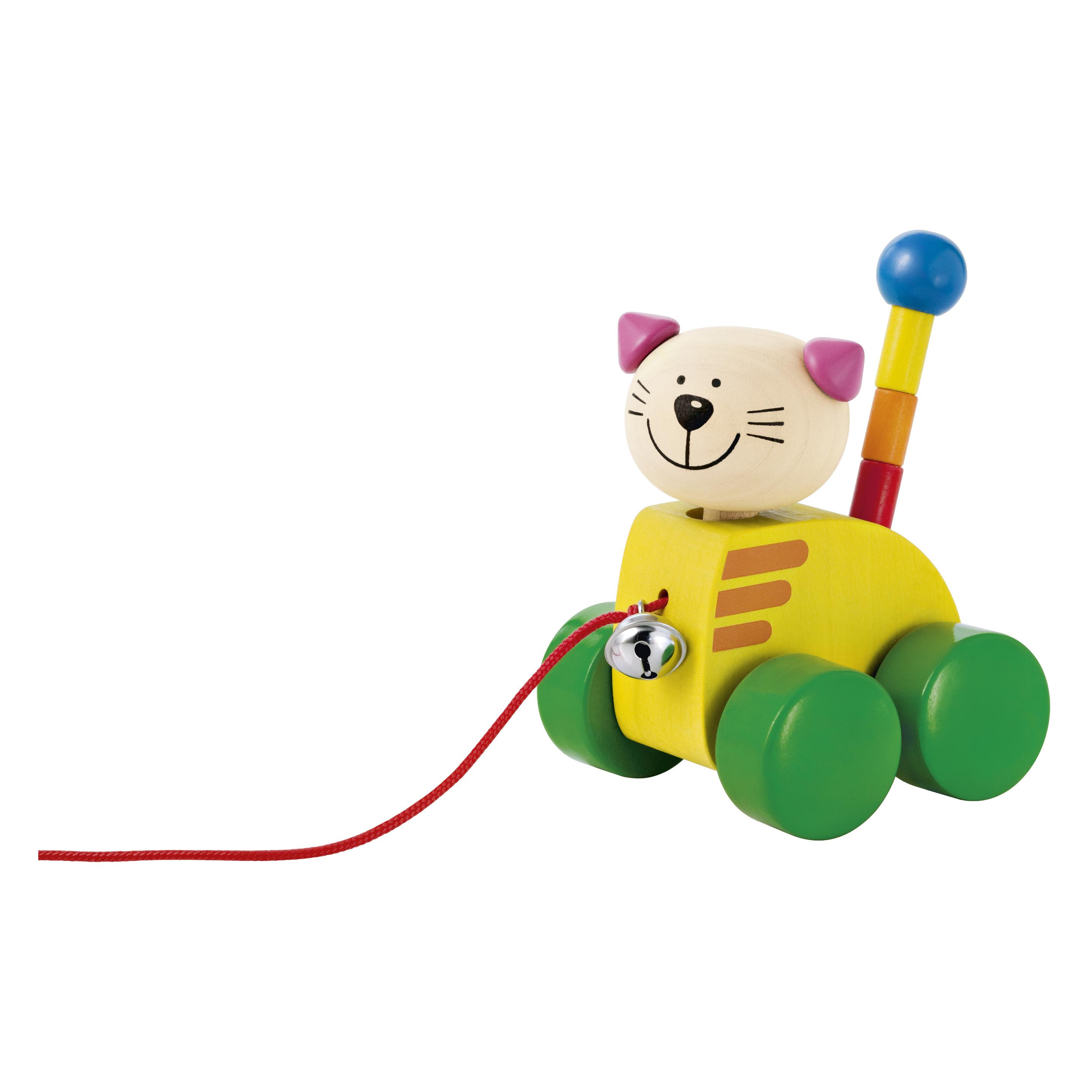 Selecta Spielzeug Nachzieh-Katze Tinka (4062035)