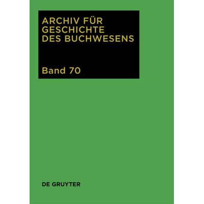 2015, Gebundene Ausgabe von , De Gruyter, 978-3-11-037951-8