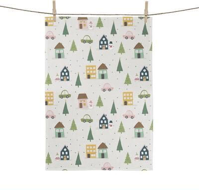 KAF Home Digitally Printed Set Of 2 Holiday Kitchen Towels