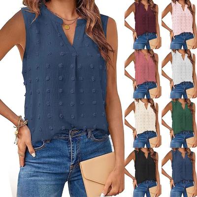 Uplifted Finds Women Sleeveless Corset Style V Neck Tank Top l white