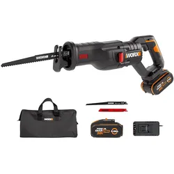 Worx, Säbelsäge, 20V Akku-Säbelsäge WX516