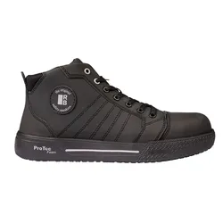 Sicherheitshochschuhe S3S "BEATER HIGH" - 42 - schwarz