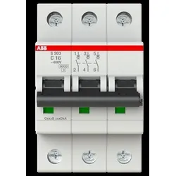 ABB Stotz S&amp;J Sicherungsautomat C-Char. S203-C16 MTB