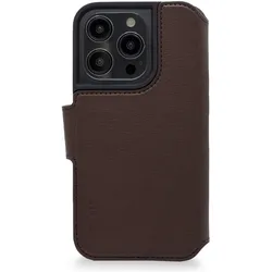 Decoded Leather Wallet (Apple iPhone 14 Plus), Smartphone Hülle, Braun