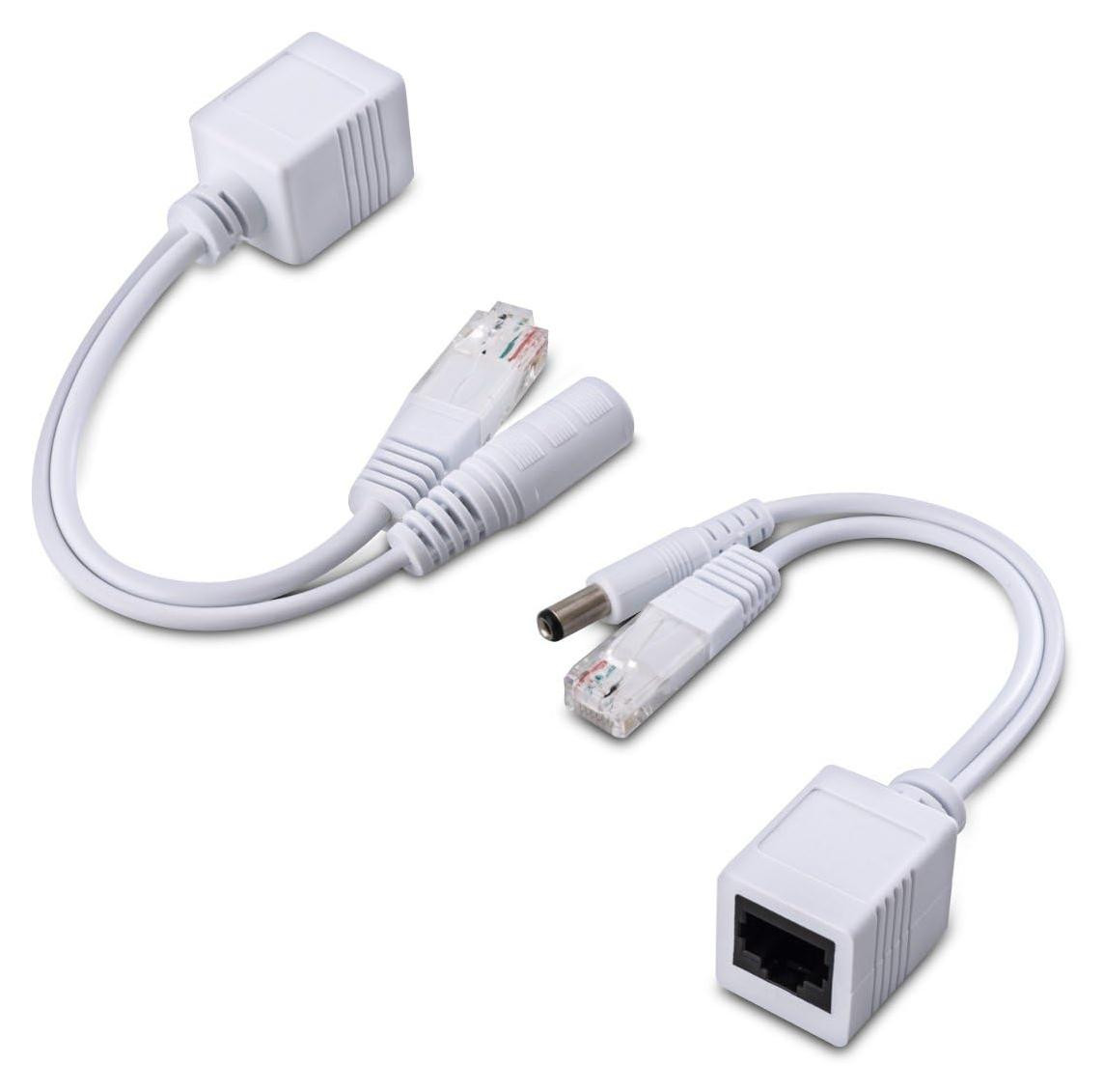 Selius PoE adapter - Passieve power over ethernet adapter kabelset voor netwerkapparaten
