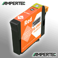 Ampertec Kompatible Reinigungspatrone für Epson C13T159740 rot