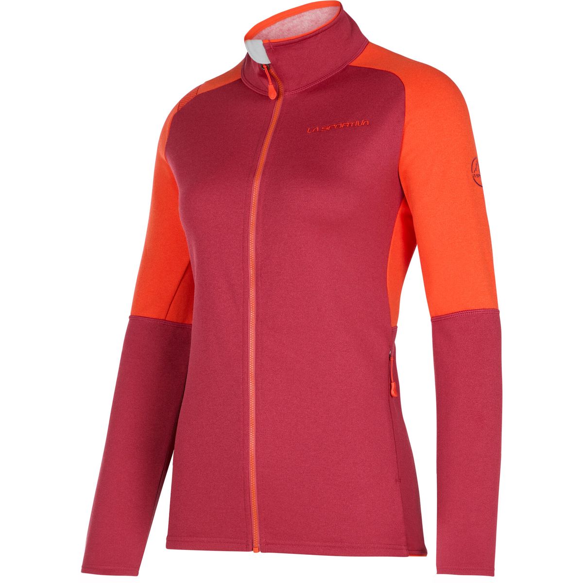 La Sportiva Elements Jacket Women velvet/cherry tomato (323322) XS M34323322-XS