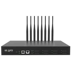 Yeastar NeoGate TG800 IP GSM Gateway, 8xGSM port, 1xLAN, Router, Schwarz