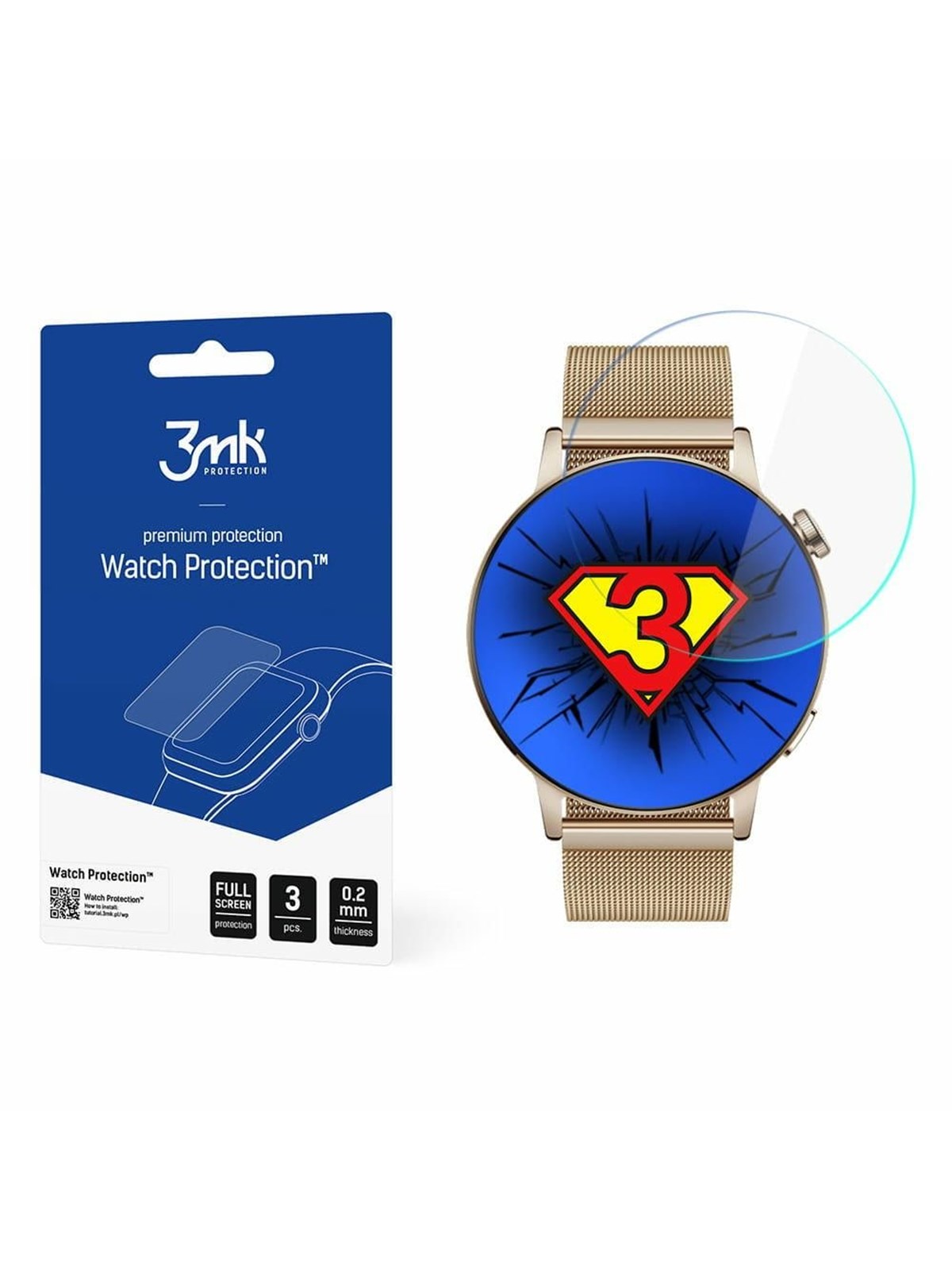 3mk Watch Protection v. ARC+ - Huawei Watch GT 3 42mm