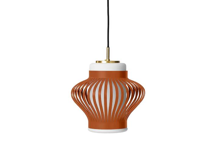 Warm Nordic Suspension Opal Lamella rusty red, opale sablée
