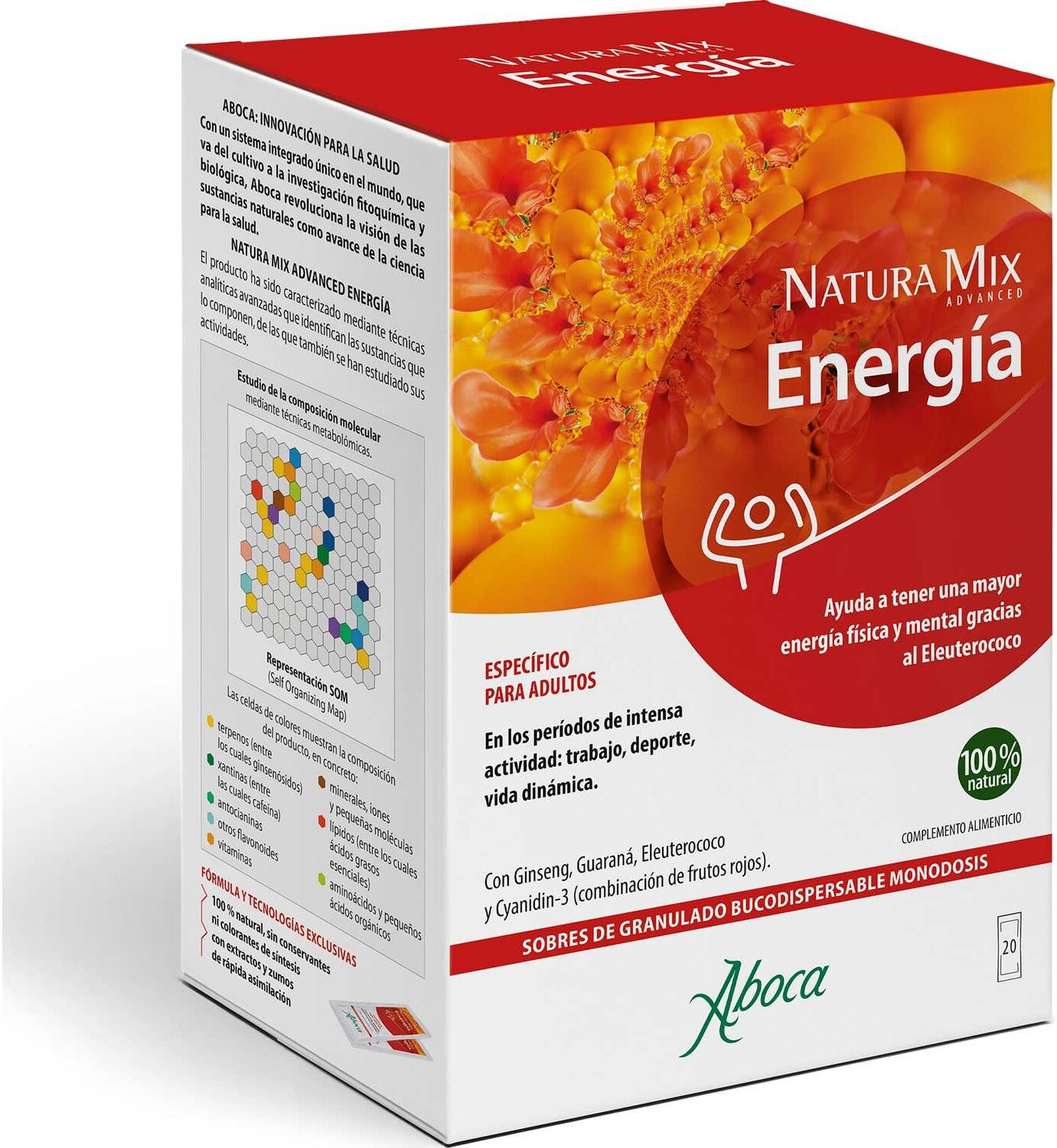 Aboca Natura Mix Advanced Energía 20 sobres