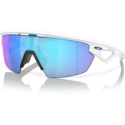 Oakley Sphaera™ Fahrradbrille - prizm sapphire polarized - matte white
