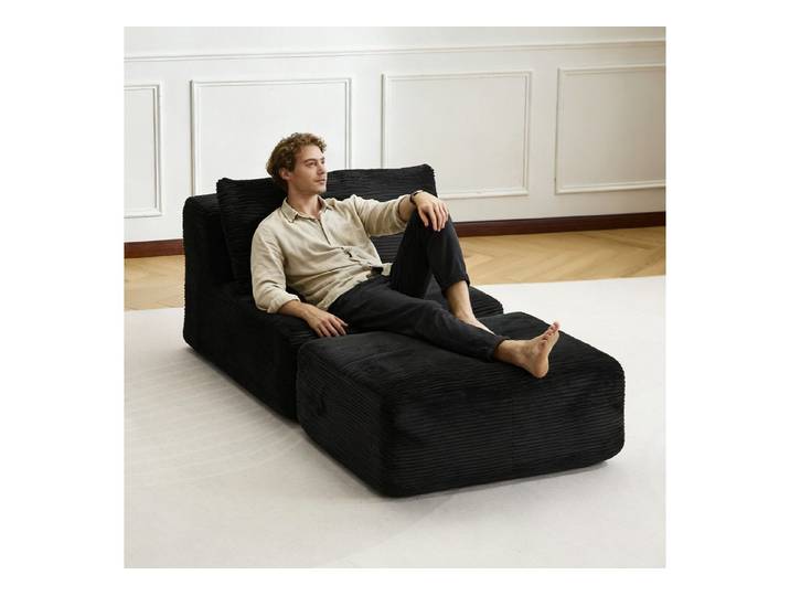 Vankel Sofa Modulares Sofa 3–2–1 Sitzer mit Schlaffunktion – modern & bequem, 1 Teile, Bequemes Sofa mit Bettfunktion – platzsparend, modern und vielseitig