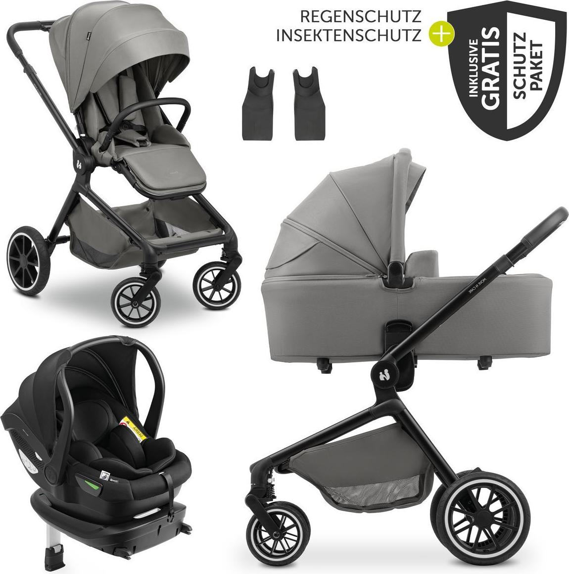 Hauck 4in1 Kinderwagen-Set Move N Care Trio