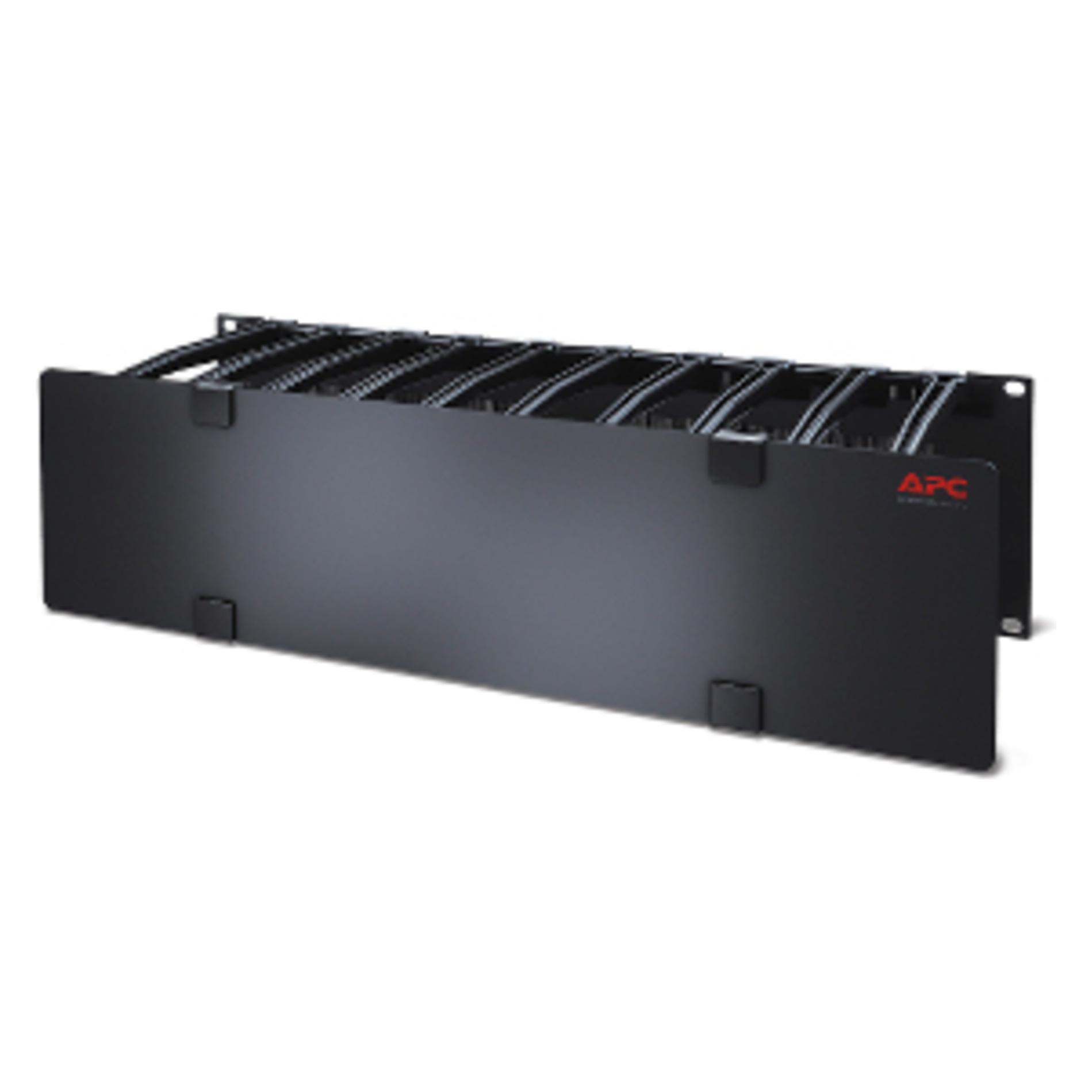 APC Kabelführungspanel AR8605 19 Rack, Schwarz (AR8605)