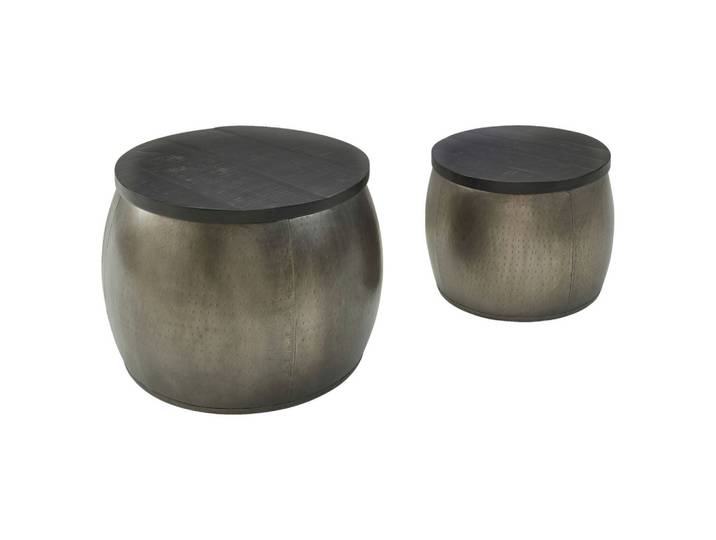 Couchtisch-Set Wohnling 2er- Set Holz