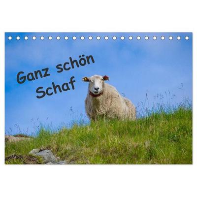 Ganz schön Schaf (Tischkalender 2027 DIN A5 quer), CALVENDO Monatskalender