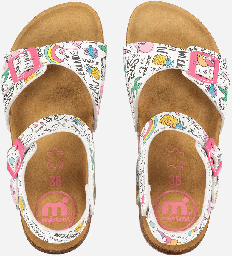 Mistral Cork Jr - Sandali - Bianco 25
