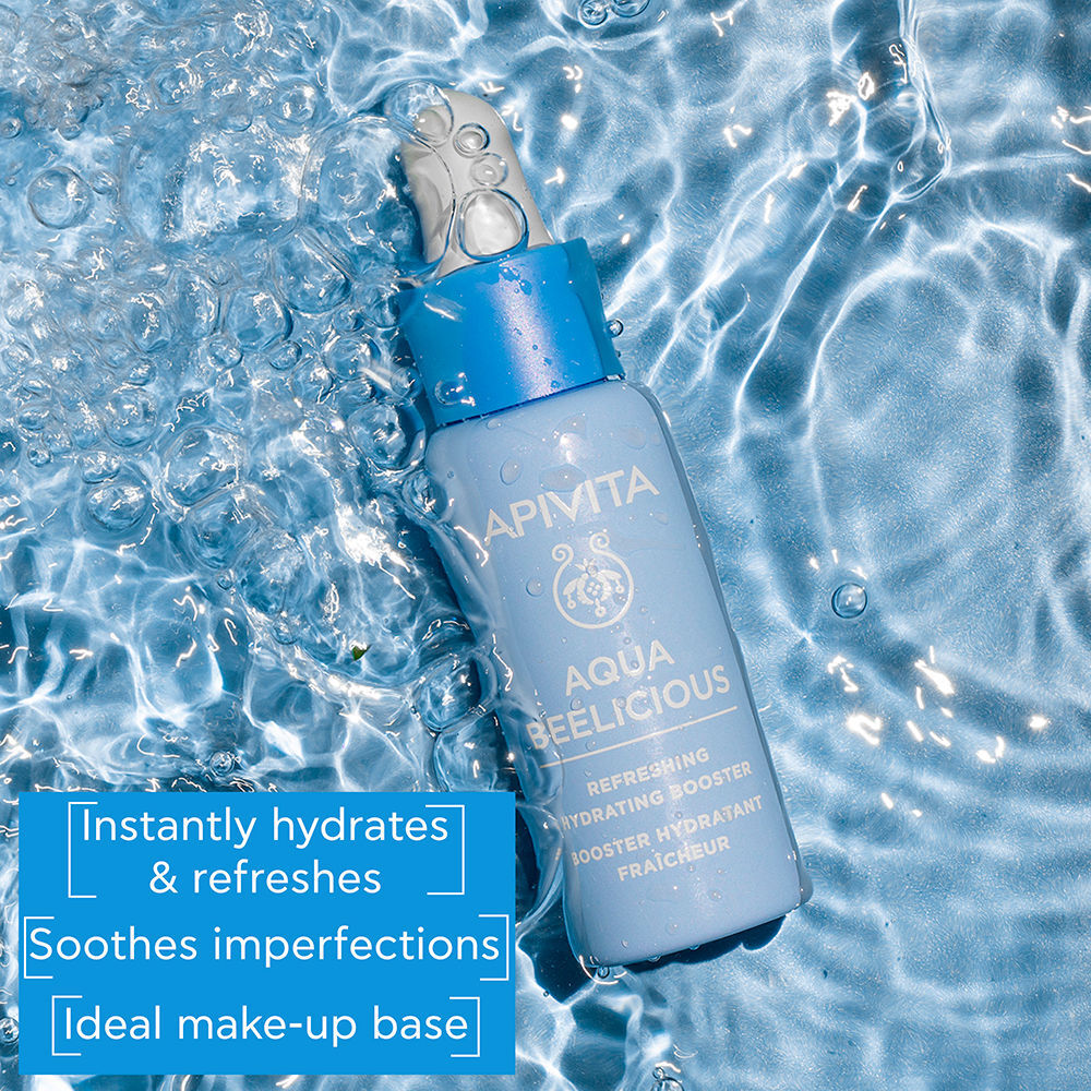 Apivita Aqua Beelicious Booster Hidratante Y Refrescante con ácido hialurónico,miel y propóleo 30 ml