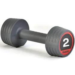 Reebok Gummi Hanteln 2kg (1 Stck.)