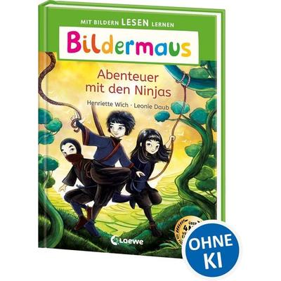 Bildermaus - Abenteuer mit den Ninjas, Gebundene Ausgabe von Henriette Wich, Loewe, 978-3-7432-1744-7