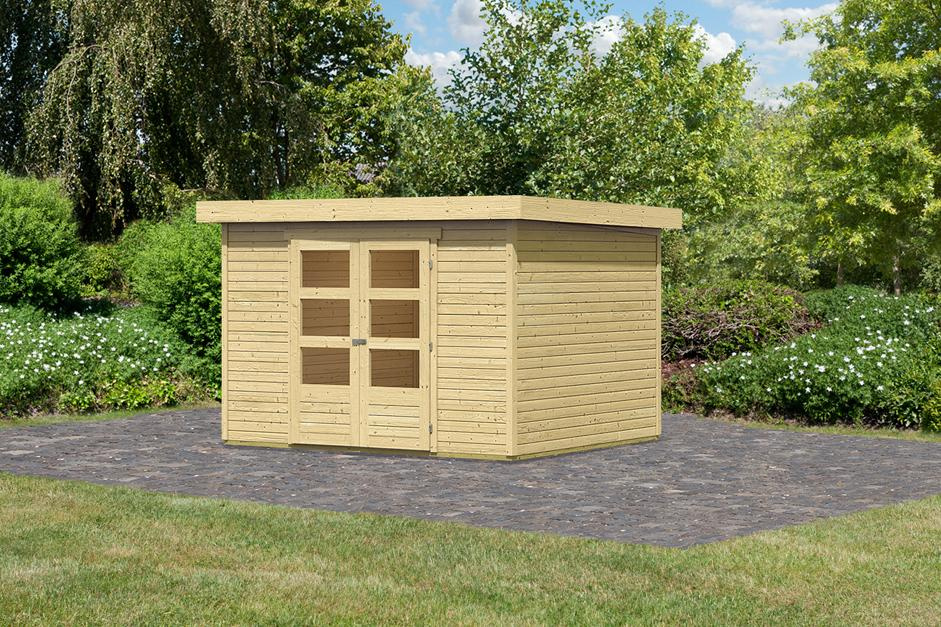 KARIBUHOLZT SH Askola 5 natur 302x242x211 08437893