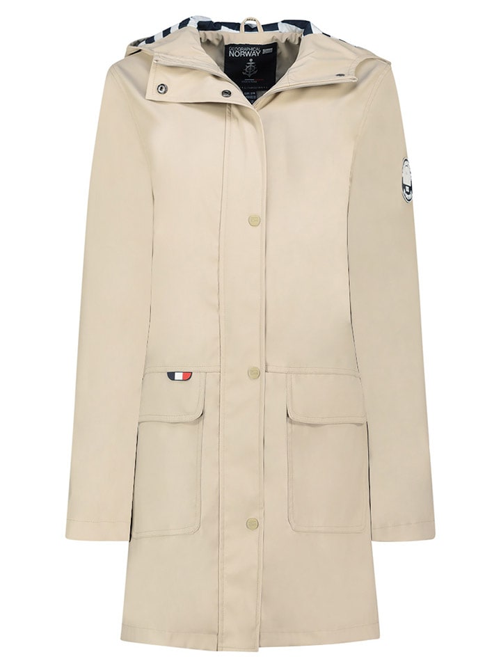 Geographical Norway Parka "Curieuse" in Beige - XL
