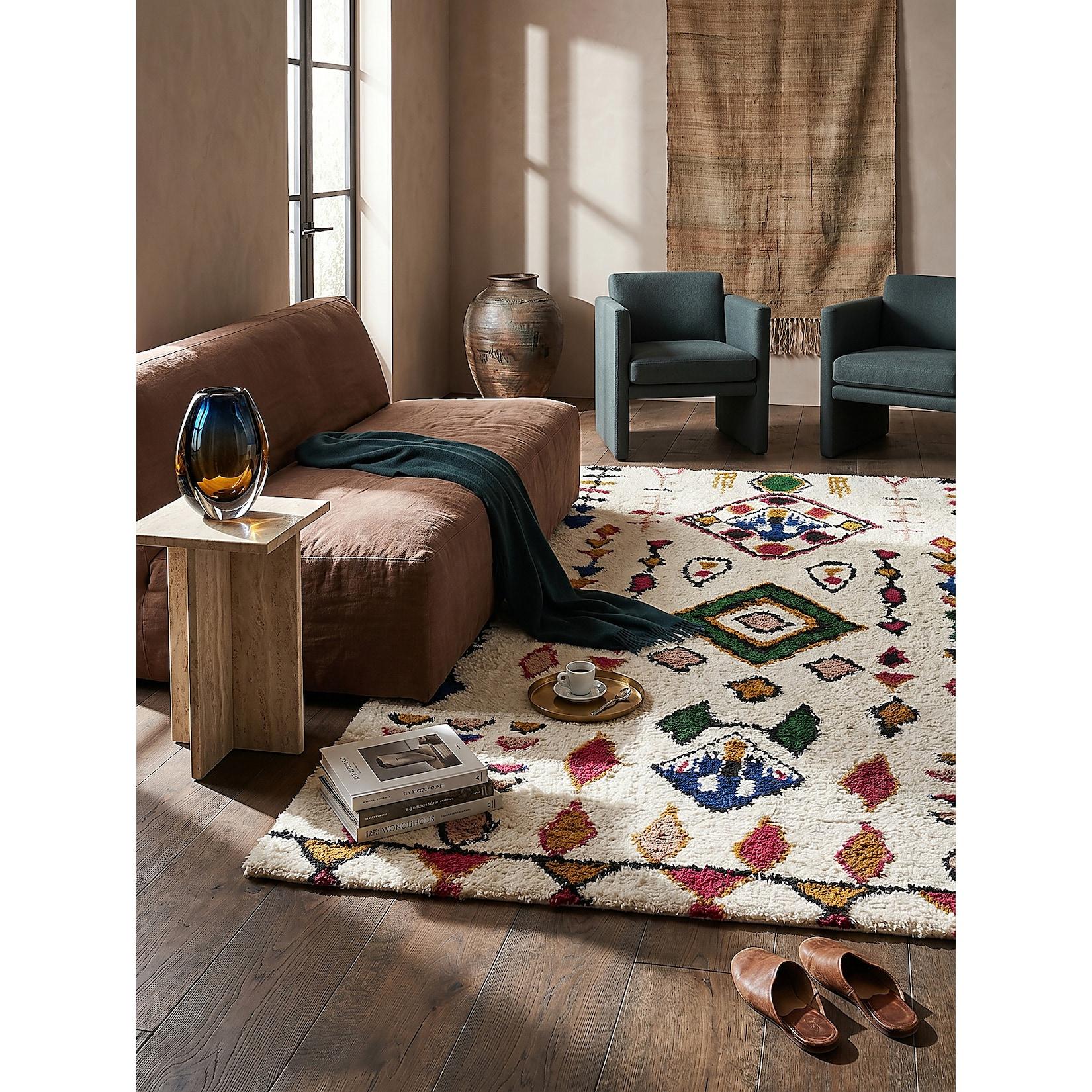 Wollteppich Berber Bunt 160 x 230 cm - BRUE Kadima Design