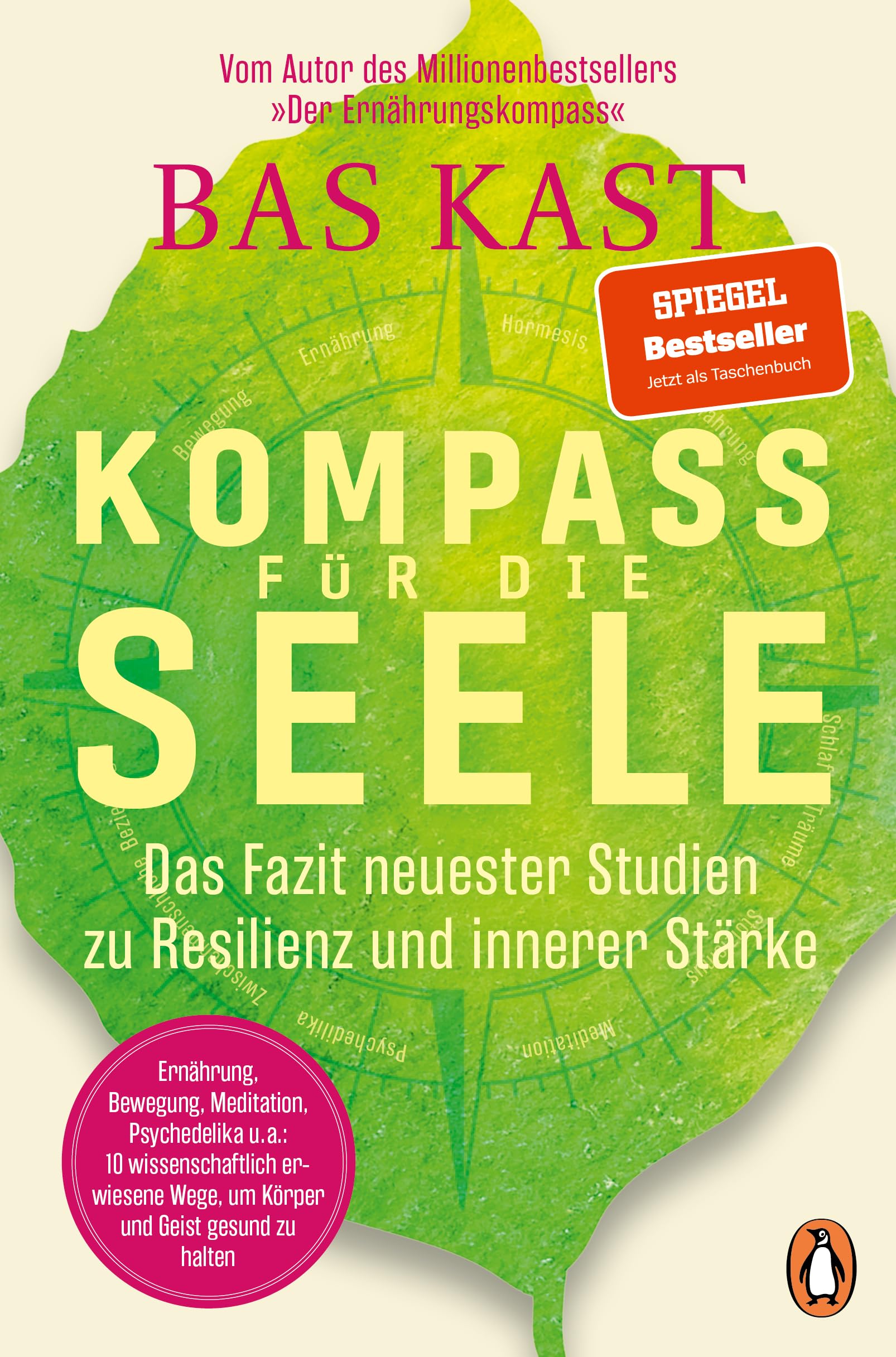 Bas Kast - Kompass für die Seele: Das Fazit neuester Studien zu Resilienz und innerer Stärke - Ernährung, Bewegung, Meditation u.v.a.: 10 wissenschaftlich erwiesene Wege, um Körper und Geist gesund zu halten - Preis vom 13.10.2026 19:28:25 h