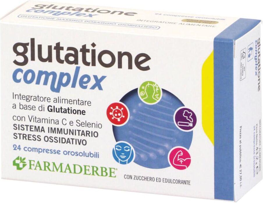 FARMADERBE Srl GLUTATIONE COMPLEX 24CPR