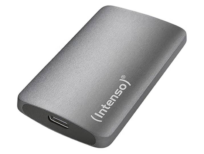 Intenso Externe SSD TX800, 2TB Portable Solid State Drive, Super Speed USB 3.2 Gen 2x2 (20 Gbit/s), tot 2100 MB/s