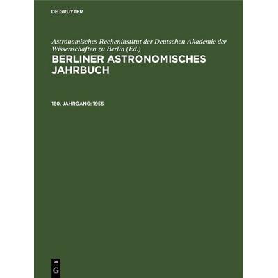 1955, Gebundene Ausgabe von , De Gruyter, 978-3-11-247121-0