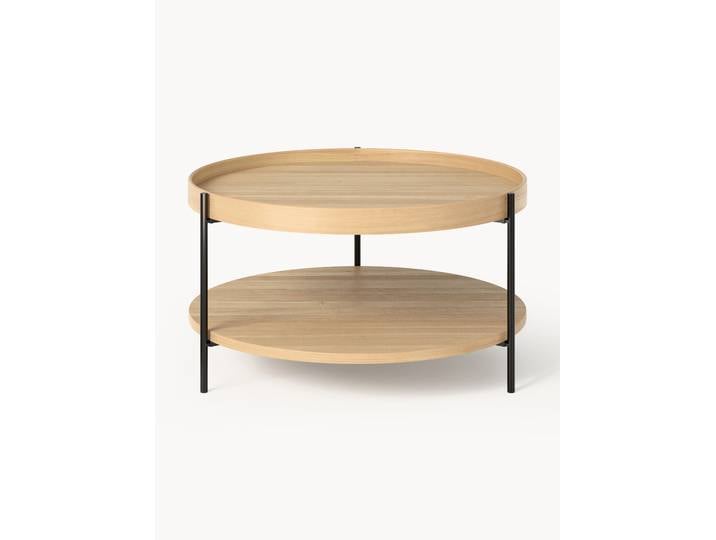 Runder Holz-Couchtisch Renee