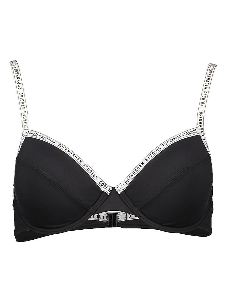 Copenhagen Studios Bikini-Oberteil in Schwarz - 38C-Cup