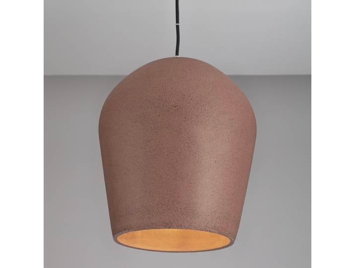 Suspension LED Omio Type A Ø 29cm Marron Grès E27
