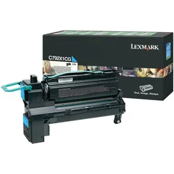 Lexmark Original Toner cyan 20.000 Seiten (C792X1CG) für C792e/de/dte/dhe
