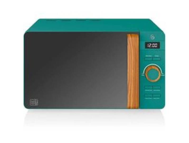 Micro-ondes Digital 20L Design Moderne Nordic SWAN SM22036GRENEU 800W Vert