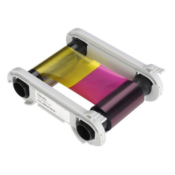 Evolis Color Ribbon (13.80 cm, Gelb, Schwarz) (R5F008EAA)