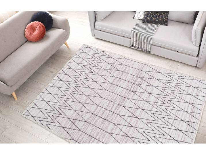 Teppich ARTE ESPINA Maya 300 , grau, B:200cm H:5mm L:290cm, Polyester, Teppiche, Teppich