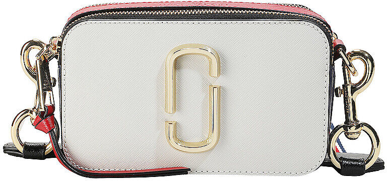Marc JACOBS Ledertasche - Umhängetasche  THE SNAPSHOT creme W