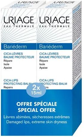Uriage Bariederm Dúo Bálsamo Labial 2x15ml